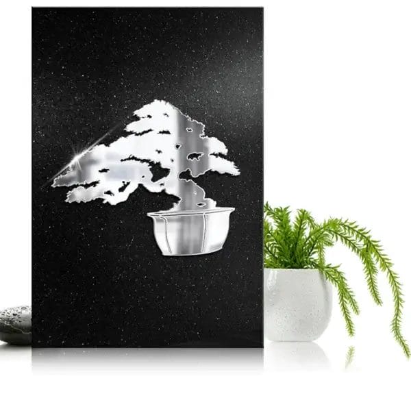 Drzewko bonsai - symboliczny ornament nagrobny