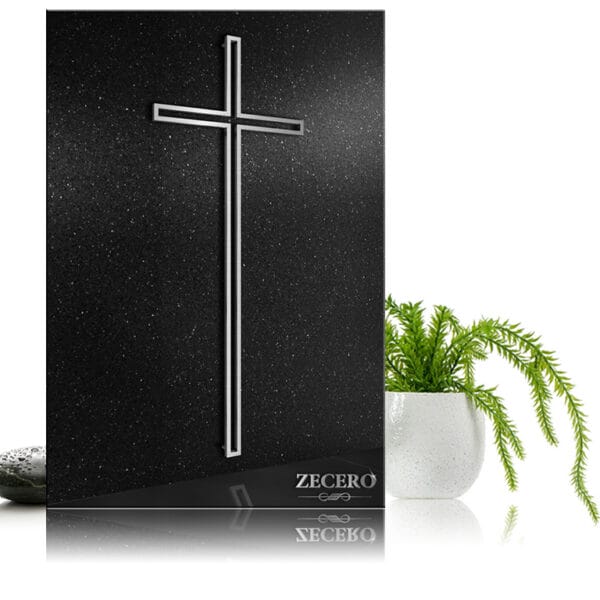 krzyże 1805 satyna stal nierdzewna Zecero