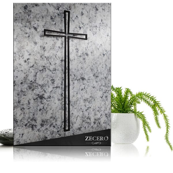 krzyże 1806 czarne stal nierdzewna Zecero
