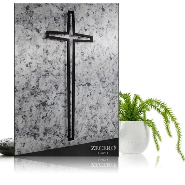 krzyże 1807 czarne stal nierdzewna Zecero