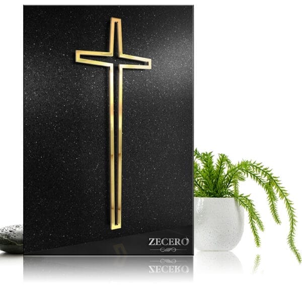 krzyże 1807 złote stal nierdzewna Zecero