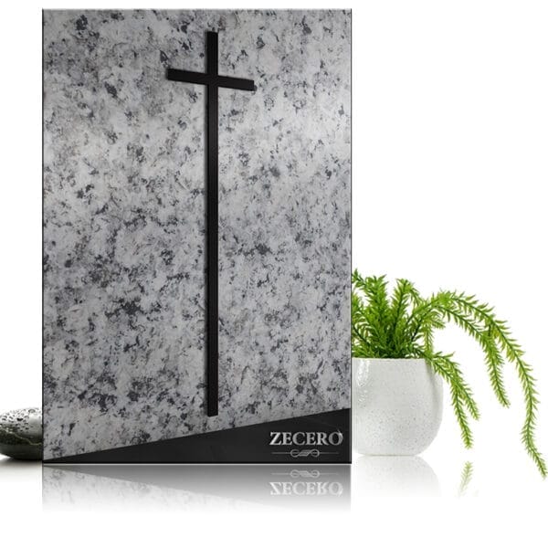 krzyże 1809 czarne stal nierdzewna Zecero