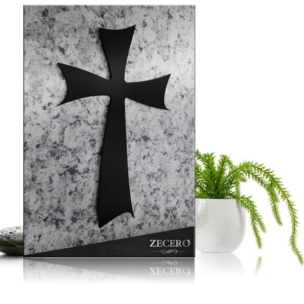 krzyże 1811 czarne stal nierdzewna Zecero