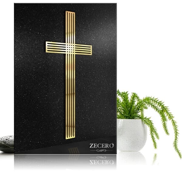 krzyże 1821 złote stal nierdzewna Zecero