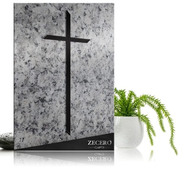 krzyże 1826 czarne stal nierdzewna Zecero