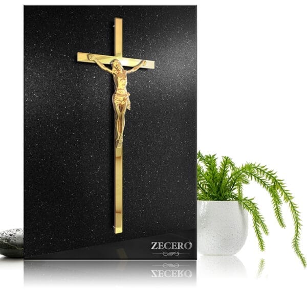 krzyże 1851 złoty stal nierdzewna Zecero