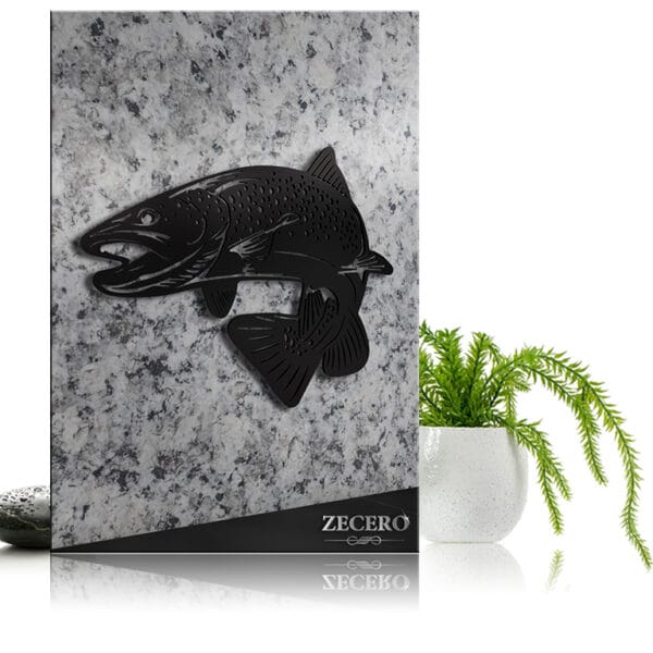 szczupak 3131 czarny ze stali nierdzewnej Zecero