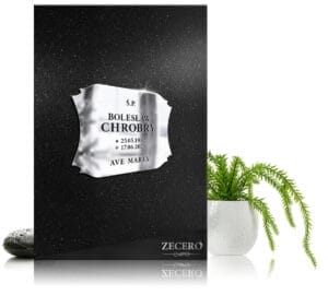 tablica grawer 2305 stal nierdzewna poler Zecero kategoria
